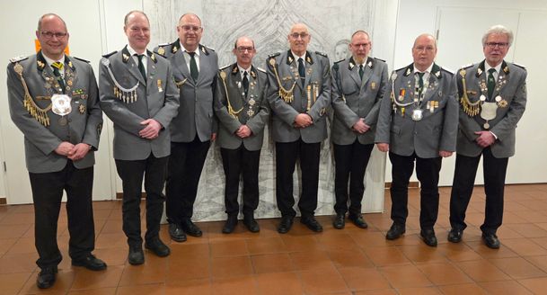 erfolgreiche geehrte Schützen