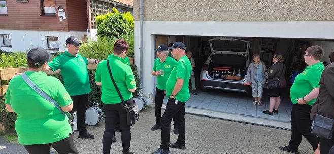 Kurz vor Schluss noch ein Getränkestopp