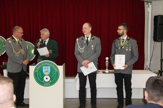 25 Jahre Mitgleidschaft im Deutschen Schützenbund