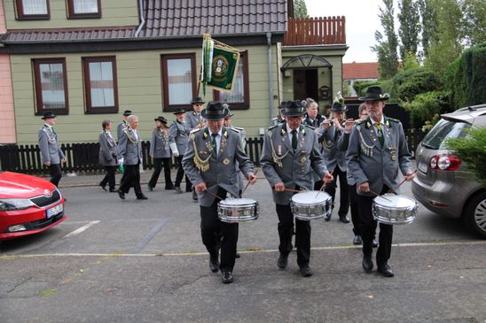 Anmarsch zur Königin
